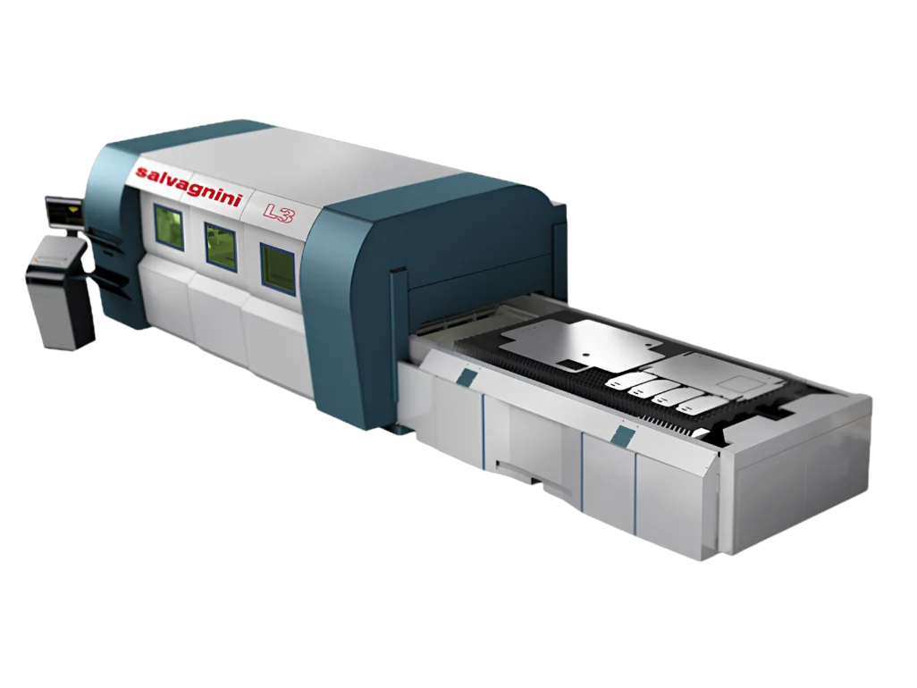 Salvagnini L3 laser cutting machine used in DE.CAP production